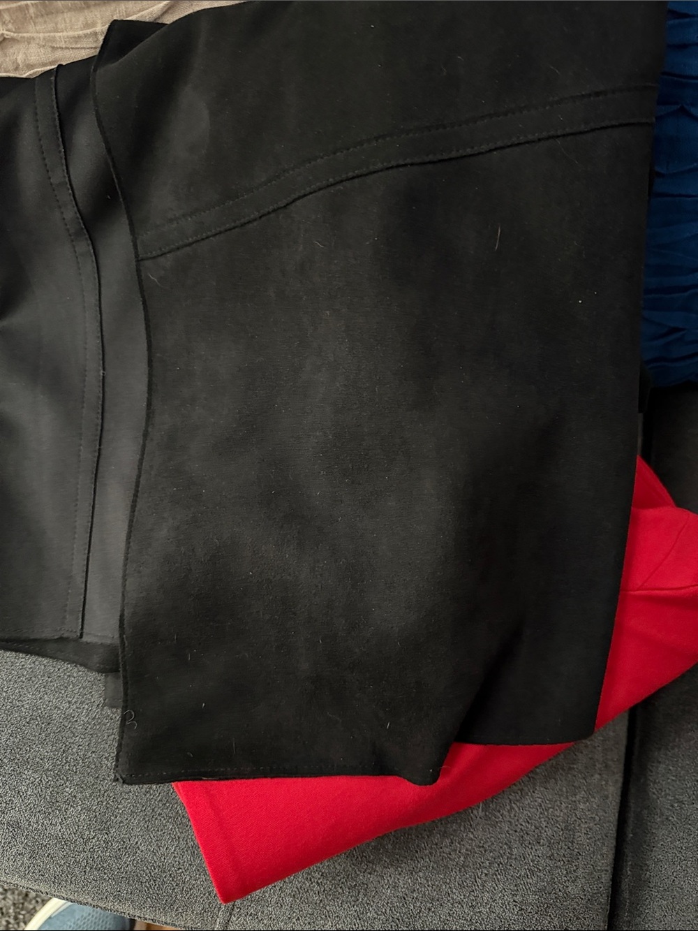 Zara Black and Red Women's Dress